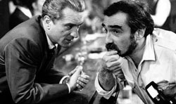 Robert De Niro y Martin Scorsese en Uno de los nuestros