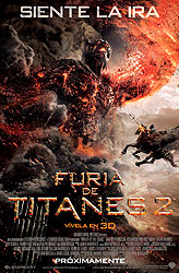 Cartel de la película Ira de titanes