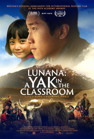 Lunana: A yak in the classroom afiche