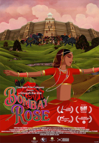 Cartel de la película La rosa de Bombay