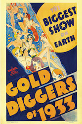 Cartel de Gold Diggers de 1933